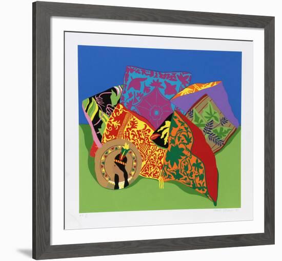 Pillow Garden-Hunt Slonem-Framed Serigraph