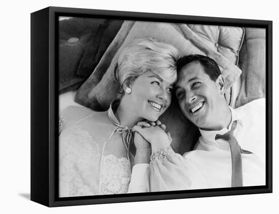 Pillow Talk, 1959-null-Framed Premier Image Canvas