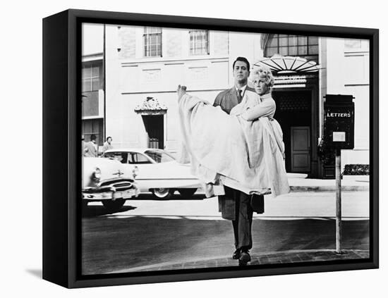 Pillow Talk, 1959-null-Framed Premier Image Canvas