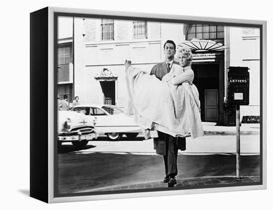 Pillow Talk, 1959-null-Framed Premier Image Canvas