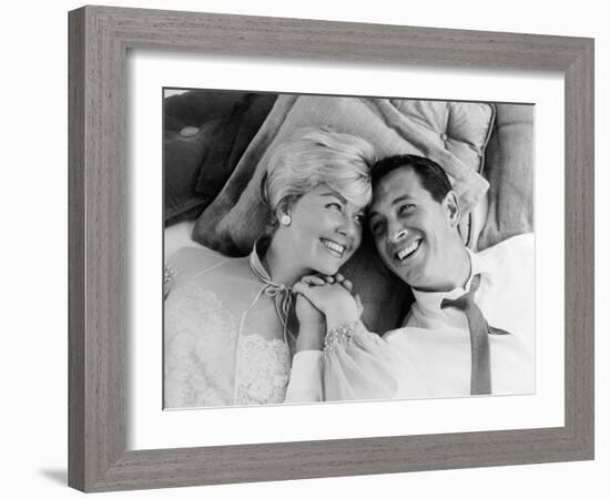 Pillow Talk, 1959-null-Framed Photographic Print