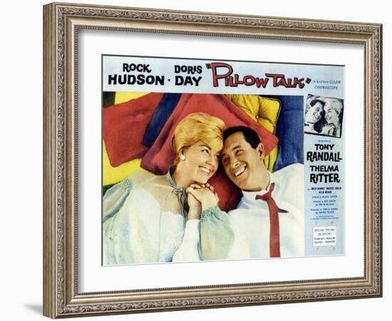 Pillow Talk, 1959-null-Framed Art Print