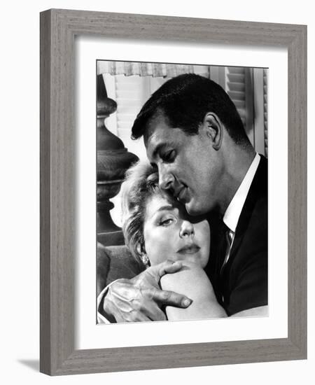 Pillow Talk, Doris Day, Rock Hudson, 1959-null-Framed Photo