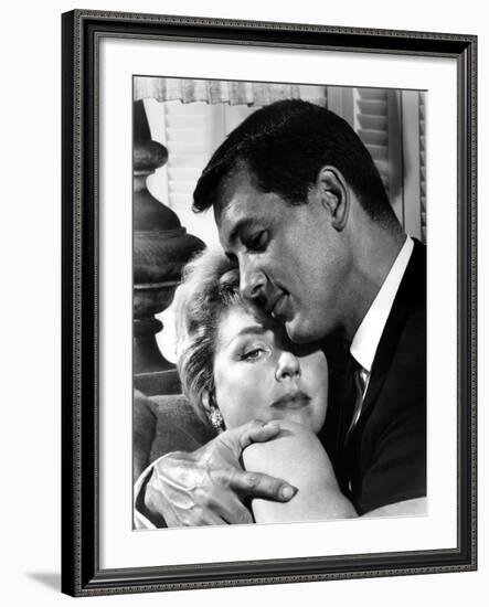 Pillow Talk, Doris Day, Rock Hudson, 1959-null-Framed Photo