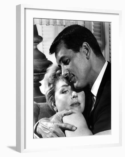 Pillow Talk, Doris Day, Rock Hudson, 1959-null-Framed Photo