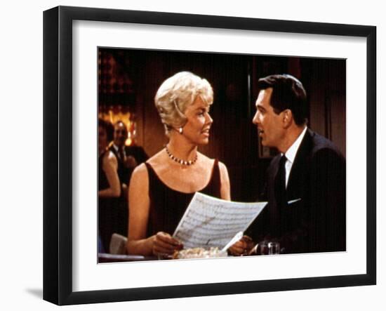 Pillow Talk, Doris Day, Rock Hudson, 1959-null-Framed Photo