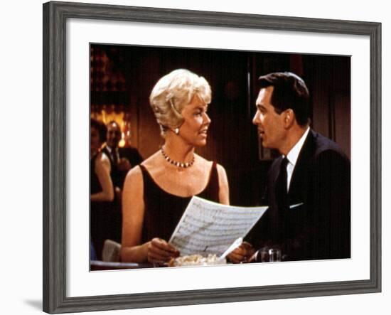 Pillow Talk, Doris Day, Rock Hudson, 1959-null-Framed Photo