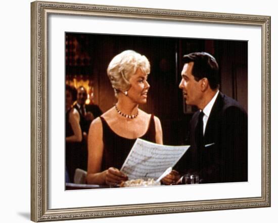 Pillow Talk, Doris Day, Rock Hudson, 1959-null-Framed Photo