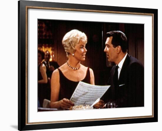 Pillow Talk, Doris Day, Rock Hudson, 1959-null-Framed Photo