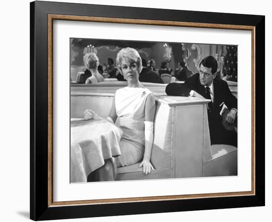 Pillow Talk, Doris Day, Rock Hudson, 1959-null-Framed Premium Photographic Print