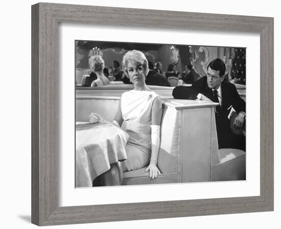 Pillow Talk, Doris Day, Rock Hudson, 1959-null-Framed Photo