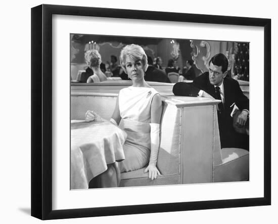 Pillow Talk, Doris Day, Rock Hudson, 1959-null-Framed Photo