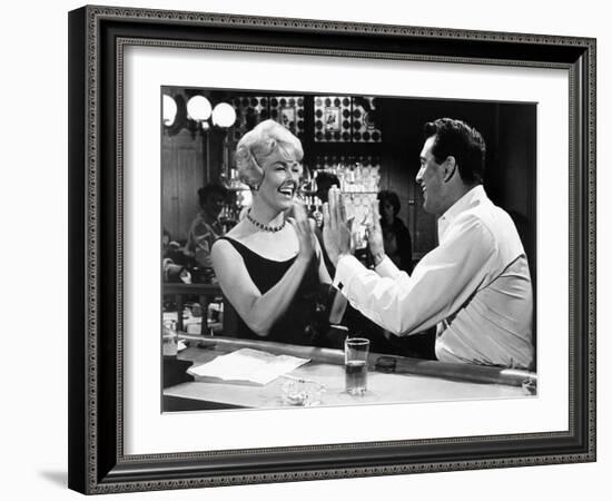 Pillow Talk, Doris Day, Rock Hudson, 1959-null-Framed Photo