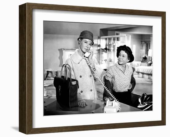 Pillow Talk, Doris Day, Thelma Ritter, 1959-null-Framed Photo