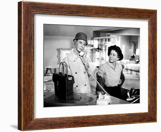 Pillow Talk, Doris Day, Thelma Ritter, 1959-null-Framed Photo