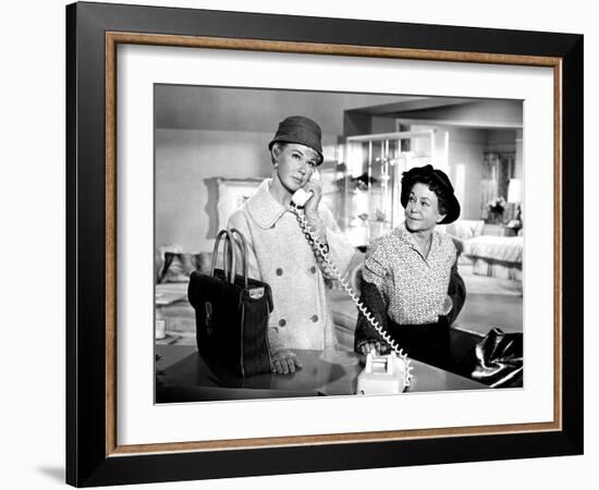 Pillow Talk, Doris Day, Thelma Ritter, 1959-null-Framed Photo