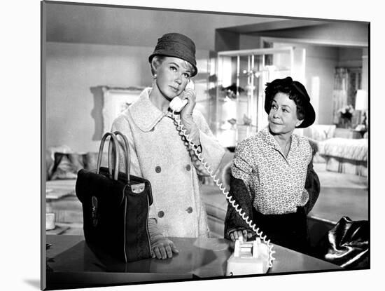 Pillow Talk, Doris Day, Thelma Ritter, 1959-null-Mounted Photo