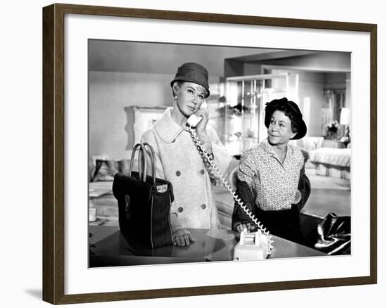 Pillow Talk, Doris Day, Thelma Ritter, 1959-null-Framed Photo