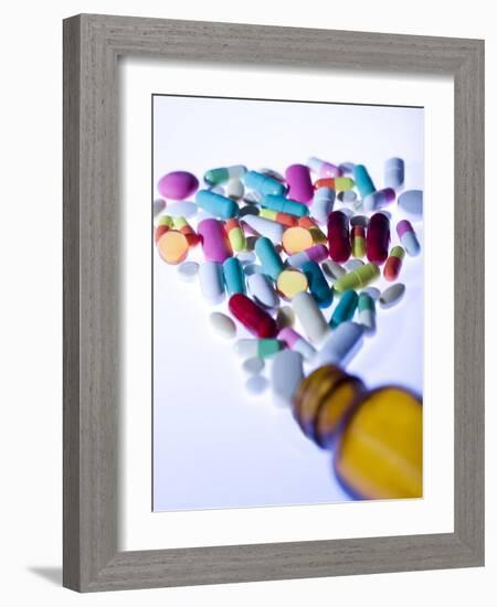 Pills-Cristina-Framed Photographic Print