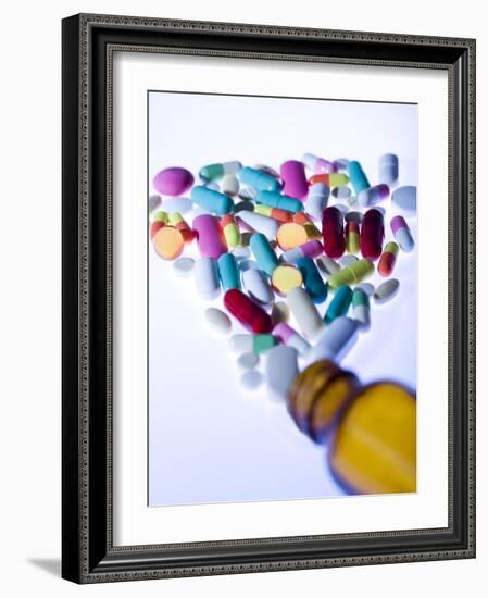 Pills-Cristina-Framed Photographic Print