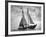 Pilot Boat Sailing at Entrance to Boston Harbor-Carl Mydans-Framed Premium Photographic Print