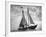 Pilot Boat Sailing at Entrance to Boston Harbor-Carl Mydans-Framed Premium Photographic Print