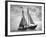 Pilot Boat Sailing at Entrance to Boston Harbor-Carl Mydans-Framed Premium Photographic Print