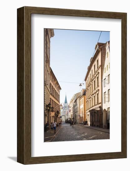 Pils Iela Street, Riga, Latvia, Baltic States, Europe-Ben Pipe-Framed Photographic Print