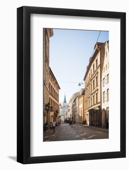 Pils Iela Street, Riga, Latvia, Baltic States, Europe-Ben Pipe-Framed Photographic Print