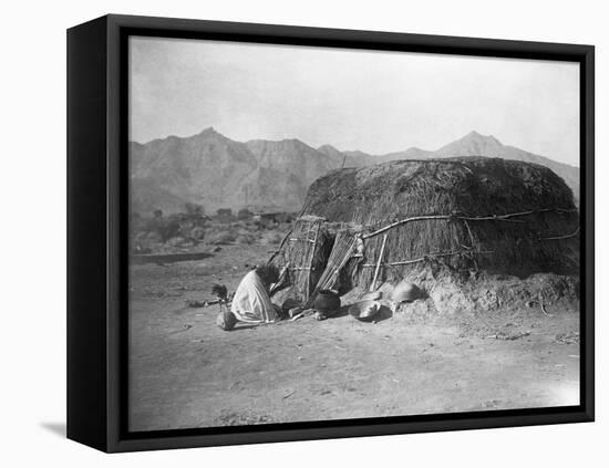 Pima Ki-Edward S^ Curtis-Framed Premier Image Canvas