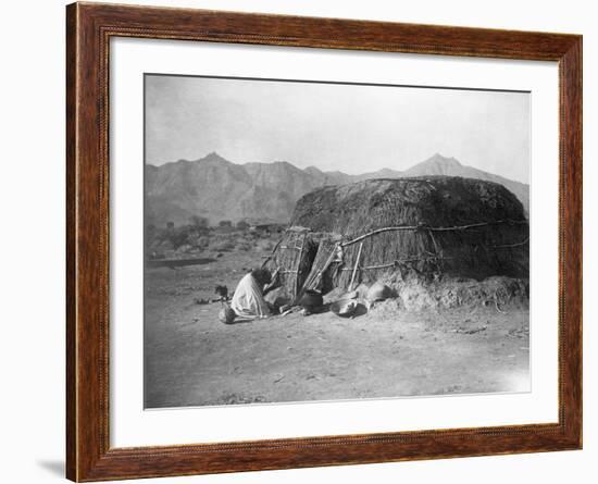 Pima Ki-Edward S^ Curtis-Framed Photographic Print