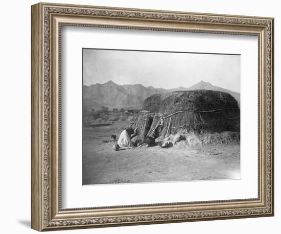 Pima Ki-Edward S^ Curtis-Framed Photographic Print