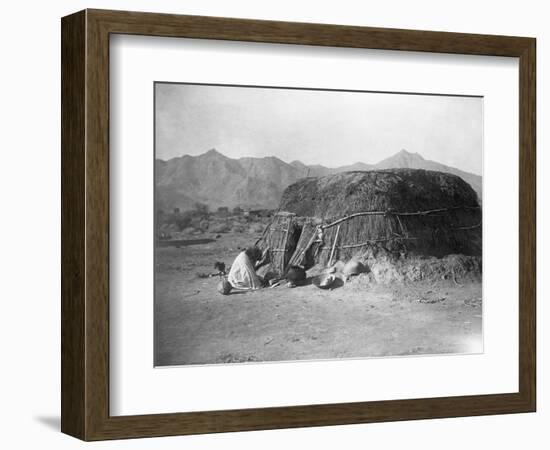 Pima Ki-Edward S^ Curtis-Framed Photographic Print