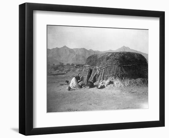 Pima Ki-Edward S^ Curtis-Framed Photographic Print