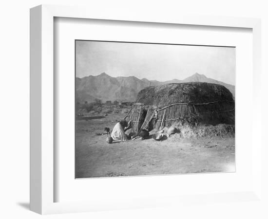 Pima Ki-Edward S^ Curtis-Framed Photographic Print