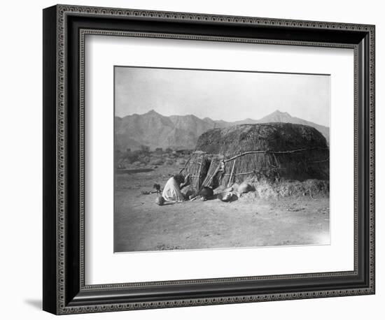 Pima Ki-Edward S^ Curtis-Framed Photographic Print