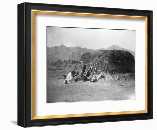 Pima Ki-Edward S^ Curtis-Framed Photographic Print