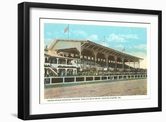 Pimlico Race Track, Baltimore, Maryland-null-Framed Art Print
