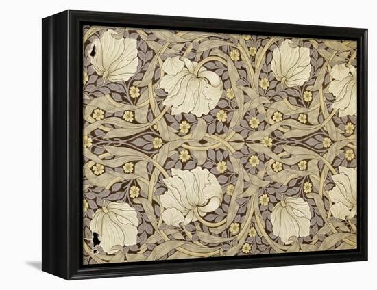 Pimpernell, Design For Wallpaper, Morris, William-William Morris-Framed Premier Image Canvas