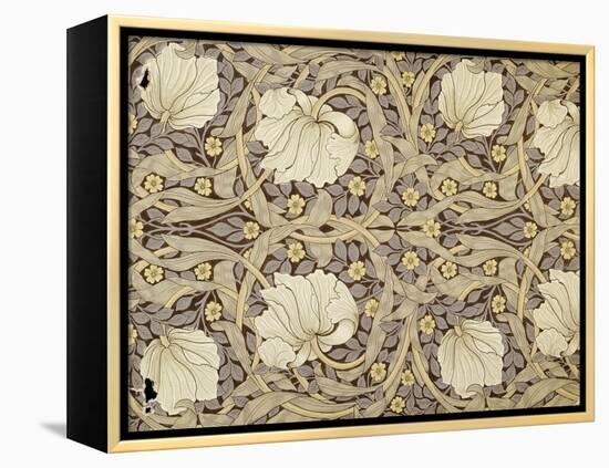 Pimpernell, Design For Wallpaper, Morris, William-William Morris-Framed Premier Image Canvas