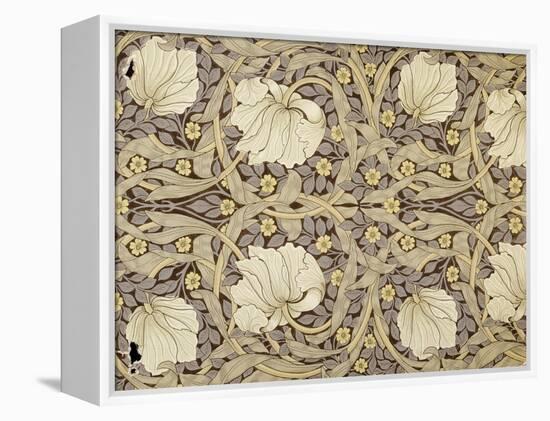 Pimpernell, Design For Wallpaper, Morris, William-William Morris-Framed Premier Image Canvas