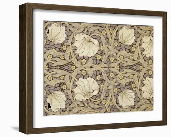 Pimpernell, Design For Wallpaper, Morris, William-William Morris-Framed Giclee Print