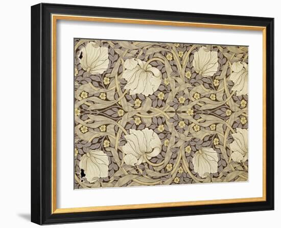 Pimpernell, Design For Wallpaper, Morris, William-William Morris-Framed Giclee Print