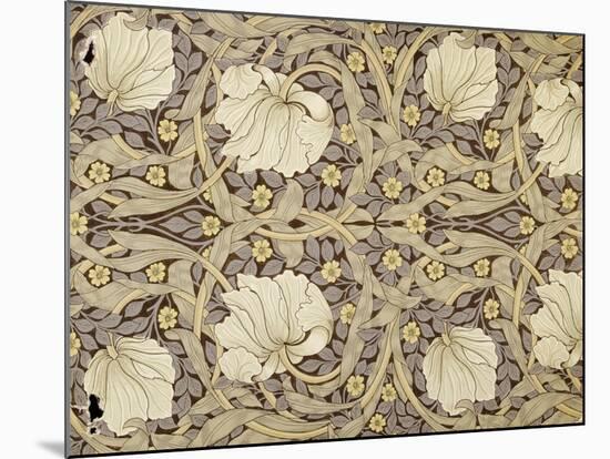 Pimpernell, Design For Wallpaper, Morris, William-William Morris-Mounted Giclee Print