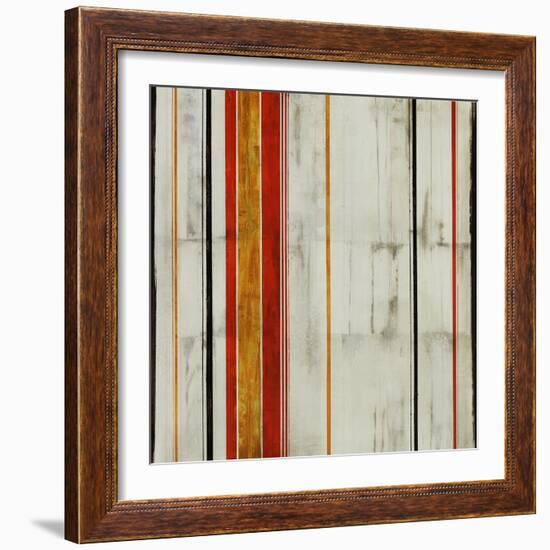 Pin Stripe II-Joshua Schicker-Framed Giclee Print