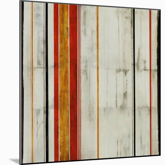 Pin Stripe II-Joshua Schicker-Mounted Giclee Print