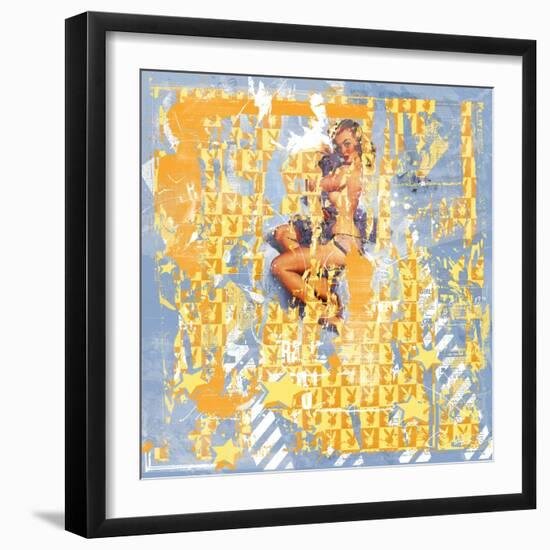 Pin up Ii, 2015 (Collage on Canvas)-Teis Albers-Framed Giclee Print