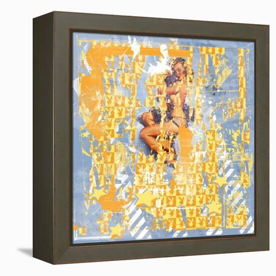 Pin up Ii, 2015 (Collage on Canvas)-Teis Albers-Framed Premier Image Canvas