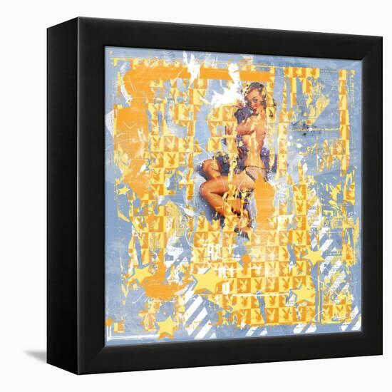 Pin up Ii, 2015 (Collage on Canvas)-Teis Albers-Framed Premier Image Canvas