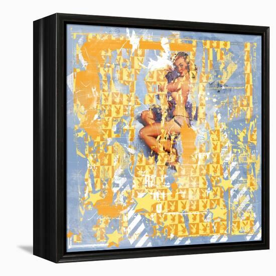 Pin up Ii, 2015 (Collage on Canvas)-Teis Albers-Framed Premier Image Canvas